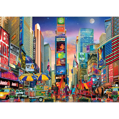 Lights, Camera, New York! 1000 Piece Jigsaw Puzzle | Masterpieces - Jigsaw Puzzles - The Puzzle Center