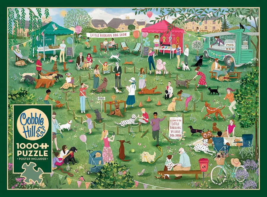 Little Barking Dog Show 1000 Piece Jigsaw Puzzle | Cobble Hill - Jigsaw Puzzles - The Puzzle Center