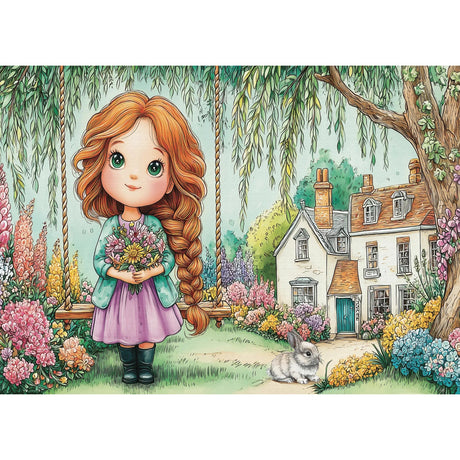 Little Garden Dreams 1000 Piece Jigsaw Puzzle | Delfy Puzzles - Jigsaw Puzzles - The Puzzle Center