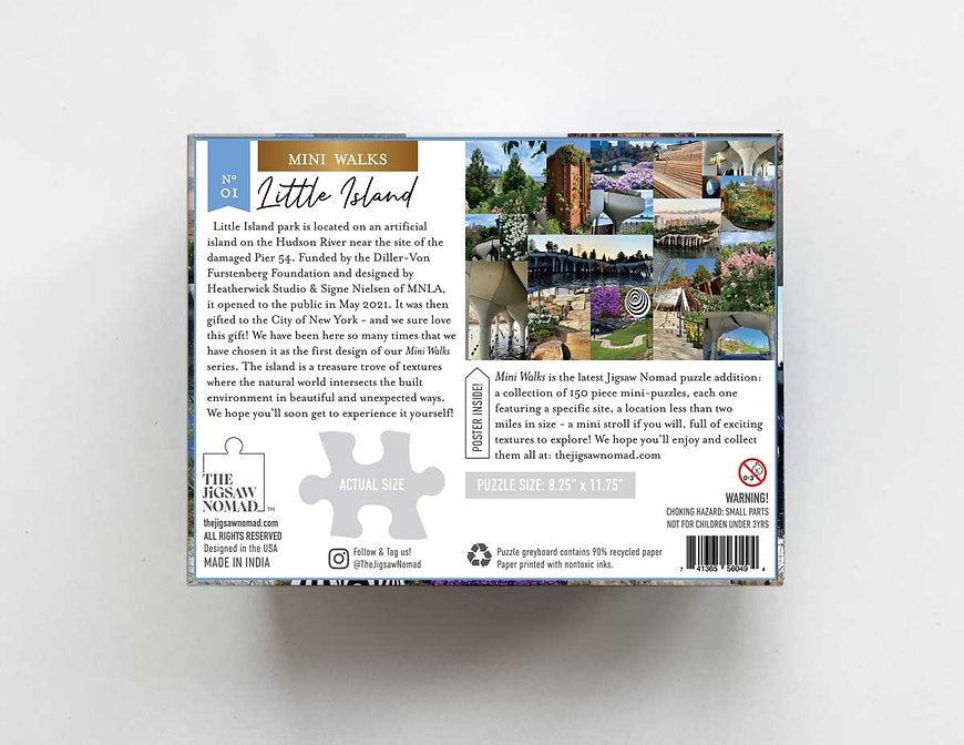 Little Island 150 Piece Mini Jigsaw Puzzle | Jigsaw Nomad - Mini Jigsaw Puzzles - The Puzzle Center