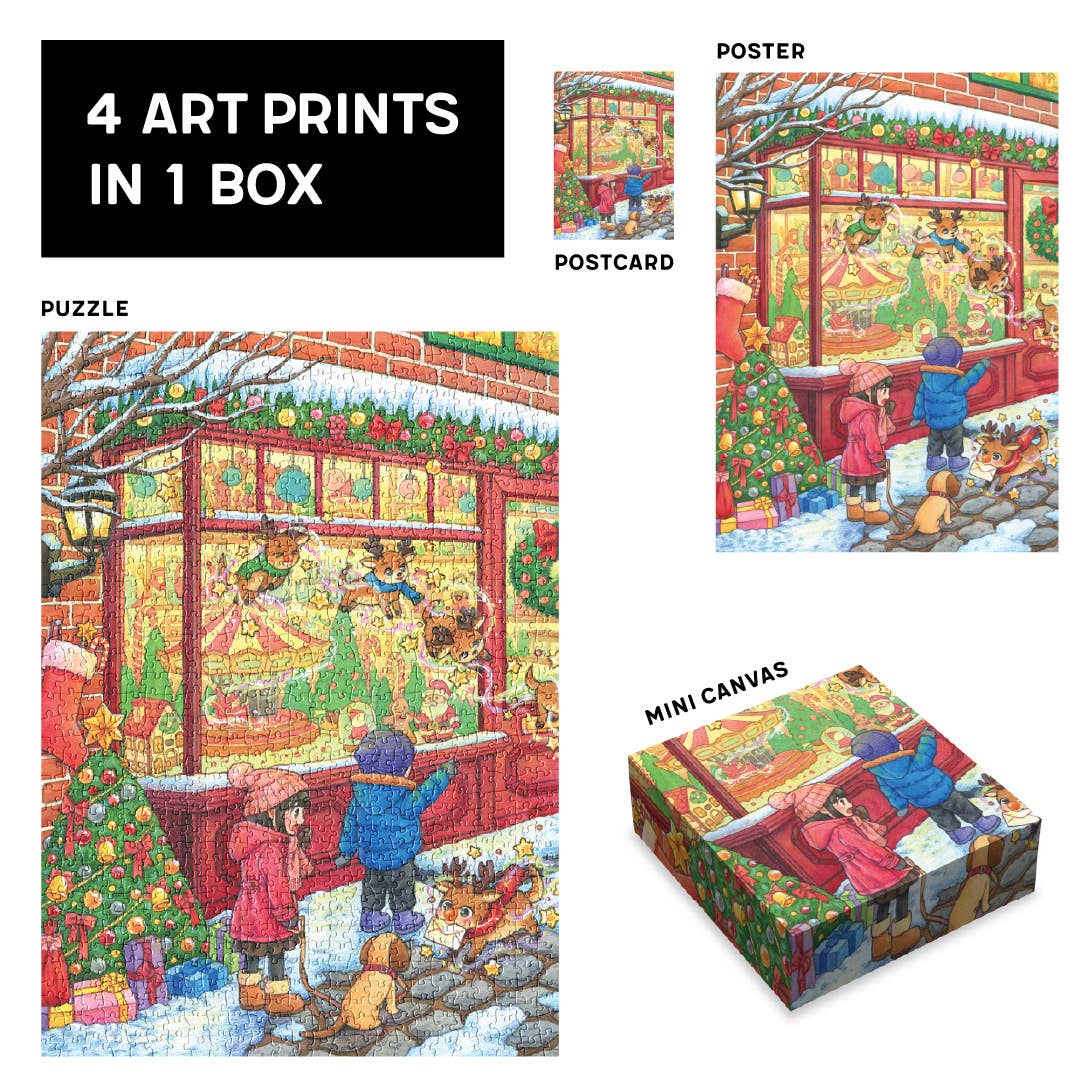 Little Reindeer 1000 Piece Jigsaw Puzzle | Soonness - Jigsaw Puzzles - The Puzzle Center