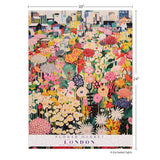 London Flower Market 500 Piece Jigsaw Puzzle | WerkShoppe - Jigsaw Puzzles - The Puzzle Center