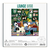 Lounge Dogs 500 Piece Jigsaw Puzzle | Galison - Jigsaw Puzzles - The Puzzle Center