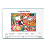 Lounging Cats 1000 Piece Jigsaw Puzzle by Galison Puzzles - Galison - Jigsaw Puzzles - The Puzzle Center