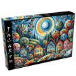 Lovely Colorful Village 1000 Piece Jigsaw Puzzle by JaCaRou Puzzles - Jigsaw Puzzles - The Puzzle Center