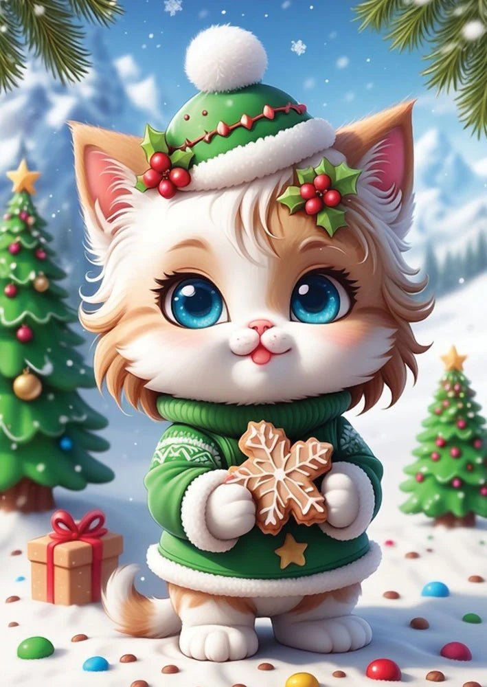 Lovely Kitten 1000 Piece Jigsaw Puzzle by Yazz Puzzles - Yazz - Jigsaw Puzzles - The Puzzle Center