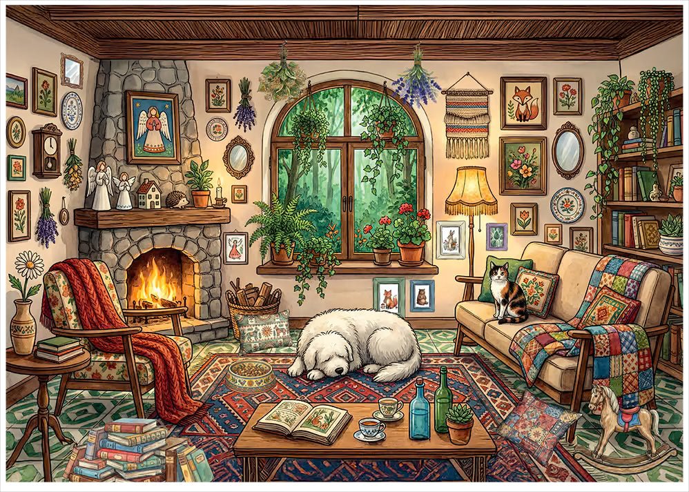 Lovely Room 1000 Piece Jigsaw Puzzle | Magnolia - Jigsaw Puzzles - The Puzzle Center