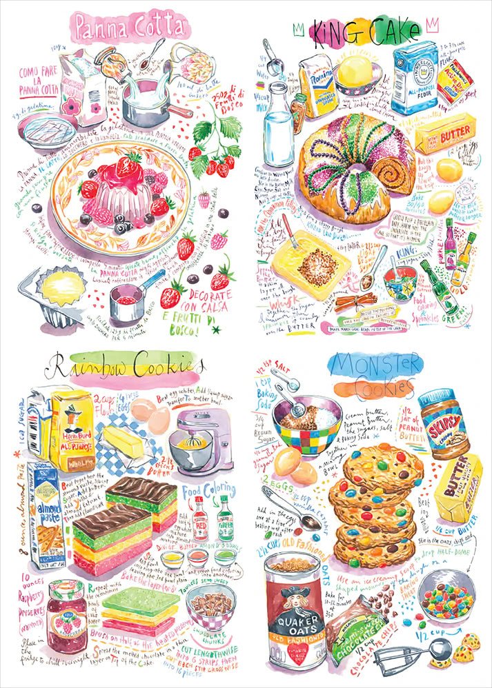 Lucile Prache 4 x 260 Pieces Jigsaw Puzzles | Magnolia - Jigsaw Puzzles - The Puzzle Center