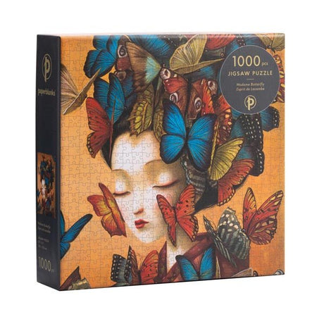 Madame Butterfly 1000 Piece Jigsaw Puzzle by Paperblanks - Paperblanks - Jigsaw Puzzles - The Puzzle Center