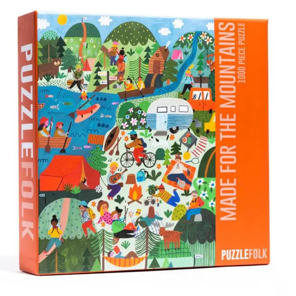 Made for the Mountains 1000 Piece Jigsaw Puzzle by Puzzlefolk - Jigsaw Puzzles - The Puzzle Center