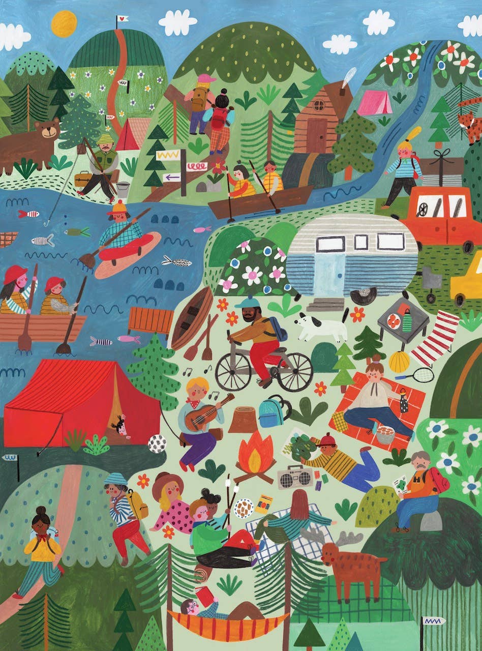 Made for the Mountains 1000 Piece Jigsaw Puzzle by Puzzlefolk - Jigsaw Puzzles - The Puzzle Center