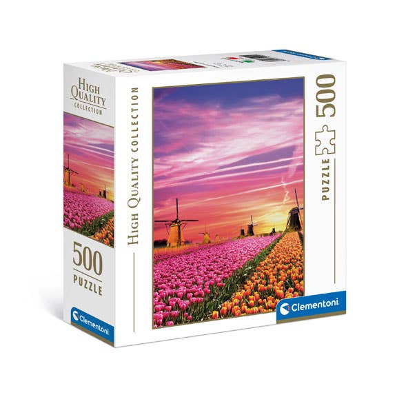 Magical Sunrise Netherlands 500 Piece Puzzle – The Puzzle Center