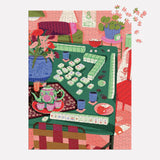 Mahjong Social 1000 Piece Jigsaw Puzzle | Galison