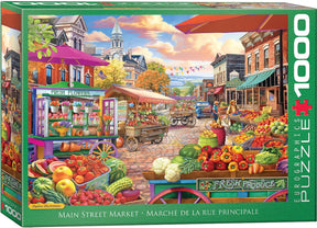 Main Street Market 1000 Piece Jigsaw Puzzle | Eurographics - Eurographics - Jigsaw Puzzles - The Puzzle Center