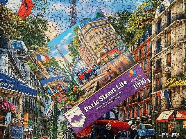 Majestic by Springbok Paris Street Life 500 Piece Jigsaw Puzzle | Springbok Puzzles - Springbok Puzzles - Jigsaw Puzzles - The Puzzle Center