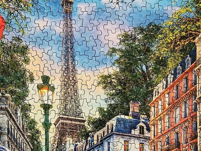 Majestic by Springbok Paris Street Life 500 Piece Jigsaw Puzzle | Springbok Puzzles - Springbok Puzzles - Jigsaw Puzzles - The Puzzle Center
