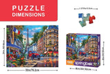 Majestic by Springbok Paris Street Life 500 Piece Jigsaw Puzzle | Springbok Puzzles - Springbok Puzzles - Jigsaw Puzzles - The Puzzle Center