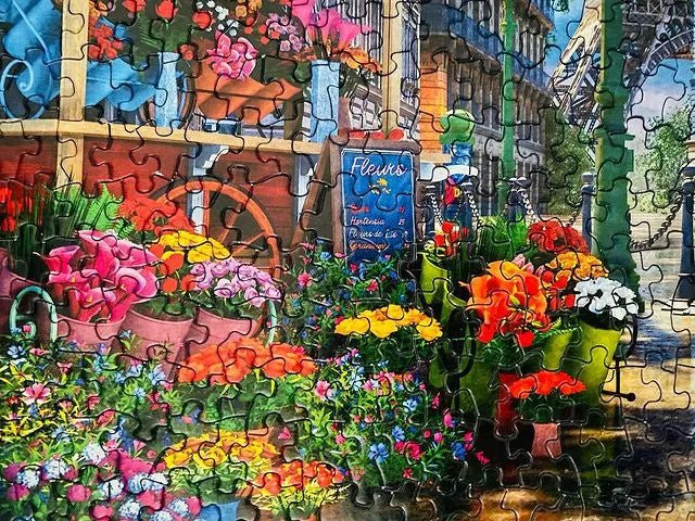 Majestic by Springbok Paris Street Life 500 Piece Jigsaw Puzzle | Springbok Puzzles - Springbok Puzzles - Jigsaw Puzzles - The Puzzle Center