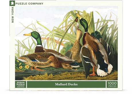 Mallard Ducks 1000 Piece Jigsaw Puzzle | New York Puzzle Company - Jigsaw Puzzles - The Puzzle Center