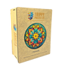 Mandala Shaped 300 Piece Wooden Jigsaw Puzzle | Trippy Puzzle Co - Jigsaw Puzzles - The Puzzle Center
