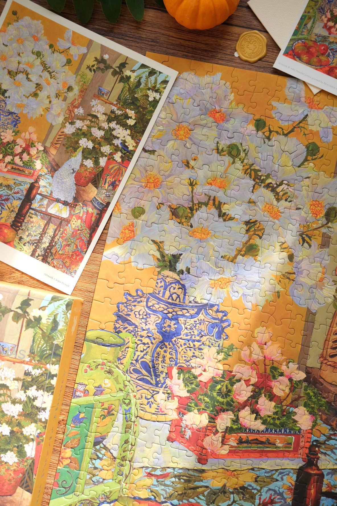 Mangos and Matilijas 500 Piece Jigsaw Puzzle | The Puzzle Theory - Jigsaw Puzzles - The Puzzle Center