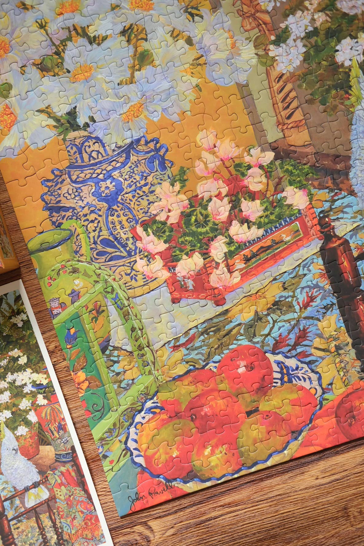 Mangos and Matilijas 500 Piece Jigsaw Puzzle | The Puzzle Theory - Jigsaw Puzzles - The Puzzle Center