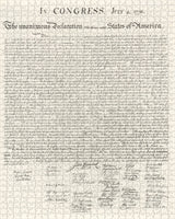 Map of DC and The Declaration of Independence 1000 Piece Jigsaw Puzzle | Pomegranate