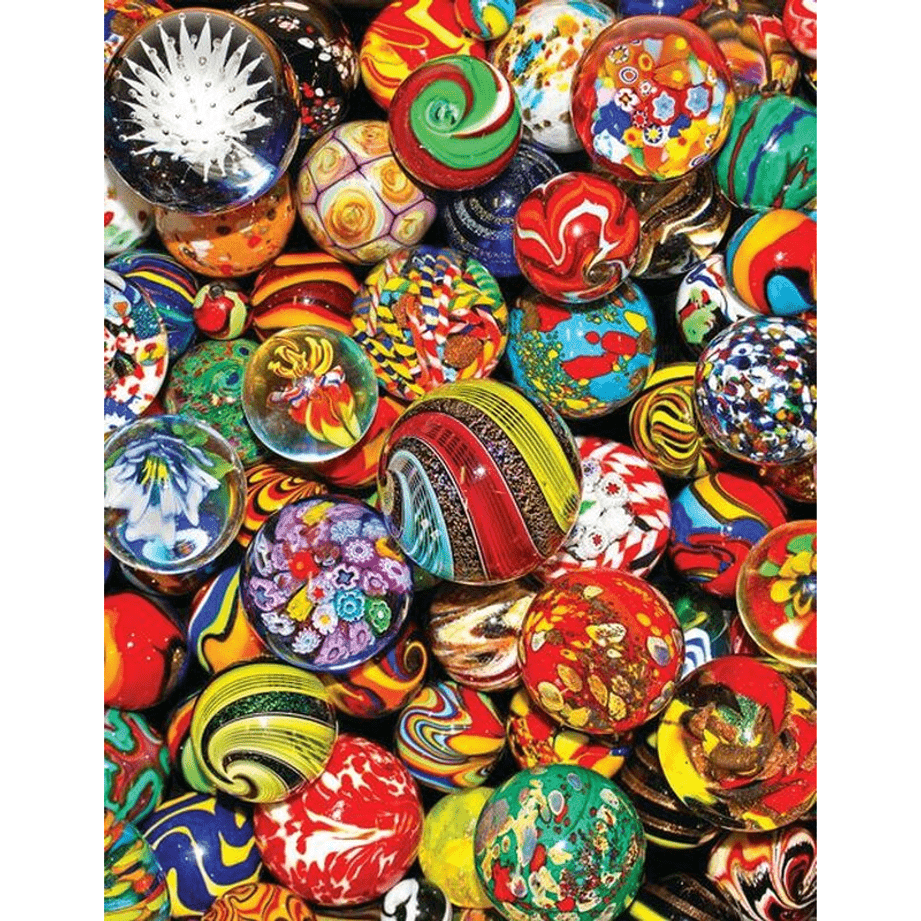 Marble Madness 500 Piece Jigsaw Puzzle by Springbok Puzzles - Springbok Puzzles - Jigsaw Puzzles - The Puzzle Center