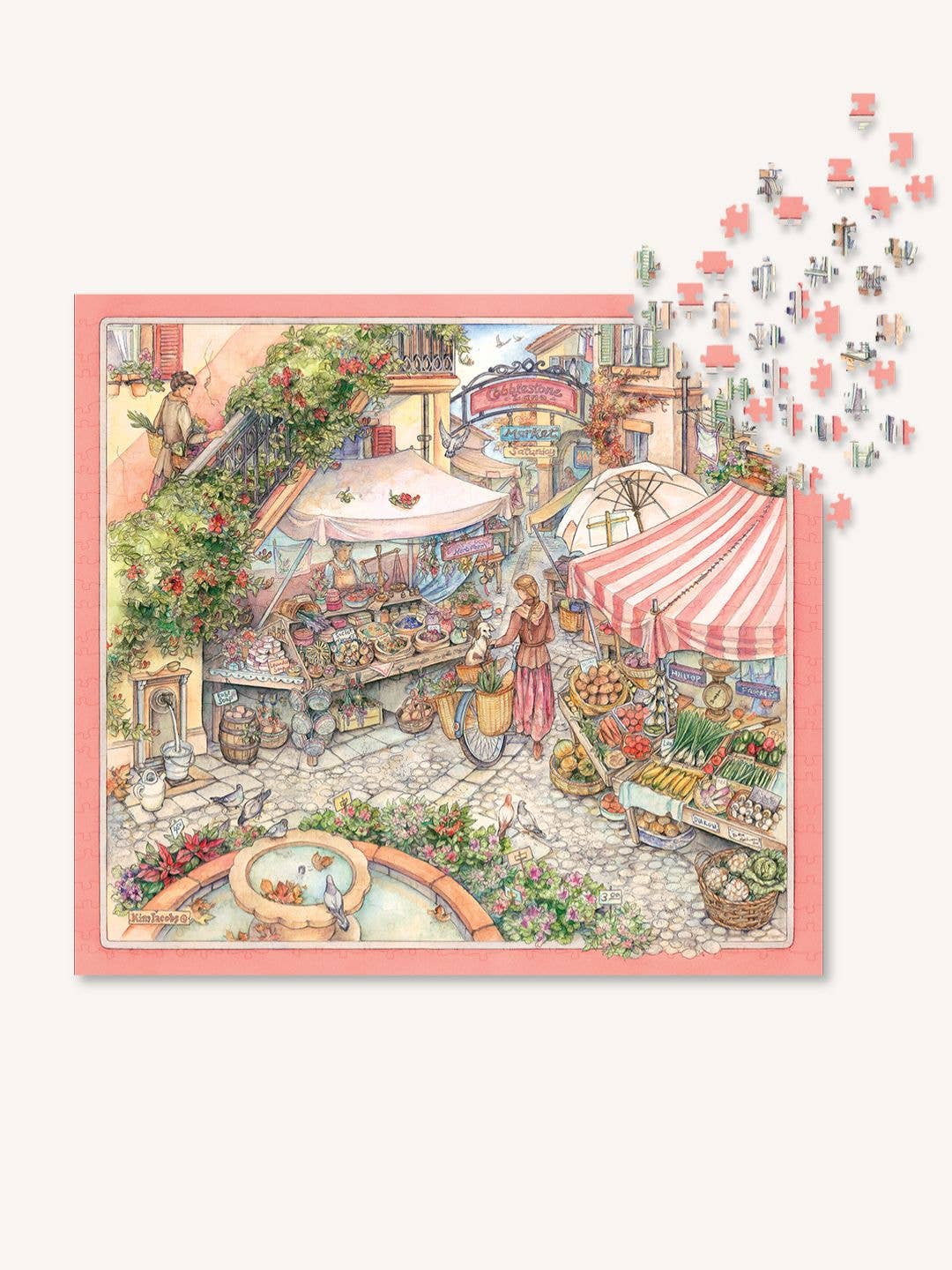 Market Day 896 Piece Jigsaw Puzzle | The Puzzle Theory - Jigsaw Puzzles - The Puzzle Center