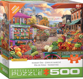 Market Day by Bigelow 500 Piece Jigsaw Puzzle | Eurographics - Eurographics - Jigsaw Puzzles - The Puzzle Center