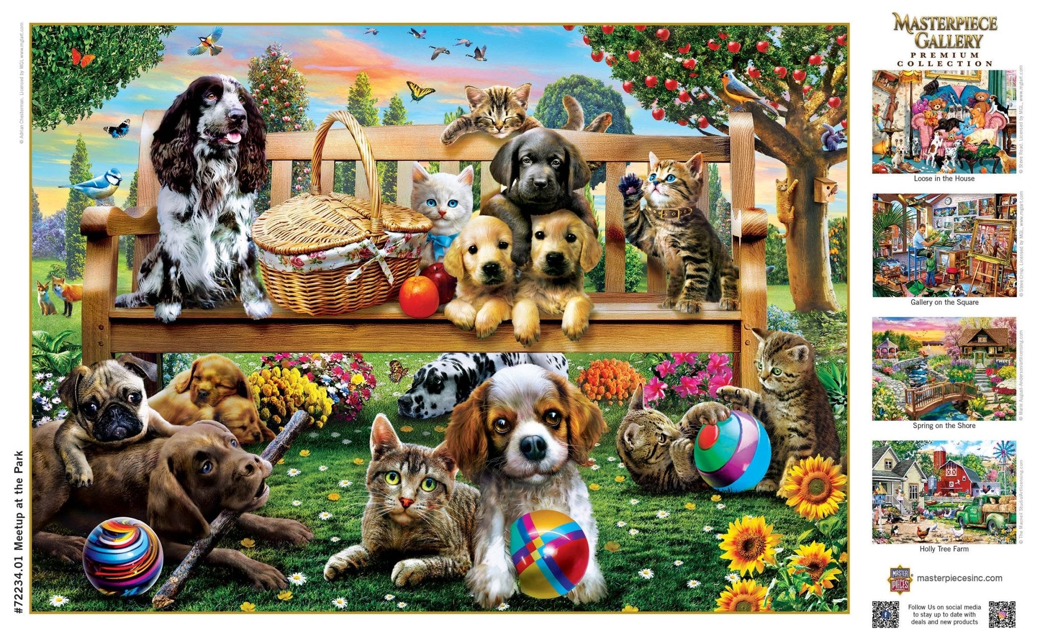 Meetup at the Park 1000 Piece Puzzle – The Puzzle Center