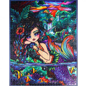 Maui Mermaid 1000 Piece Jigsaw Puzzle by JaCaRou Puzzles - JaCaRou Puzzles Inc. - Jigsaw Puzzles - The Puzzle Center - 