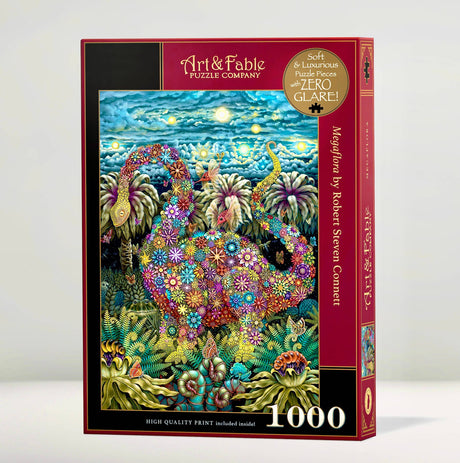 MegaFlora 1000 Piece Jigsaw Puzzle | Art & Fable - Jigsaw Puzzles - The Puzzle Center