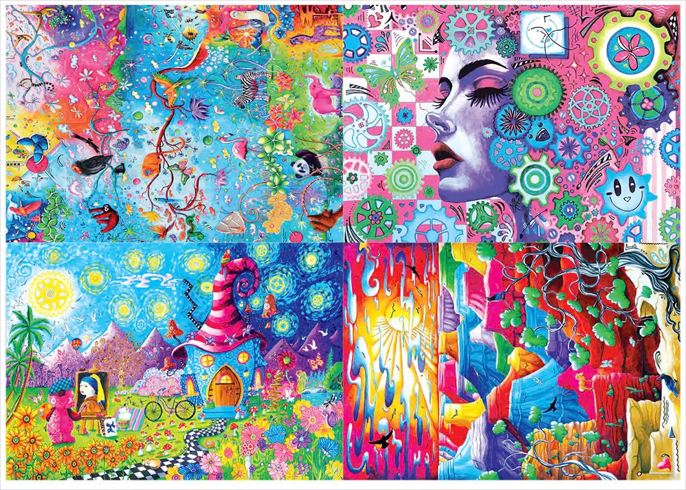 Megan Aroon 4 x 260 Pieces Jigsaw Puzzles | Magnolia - Jigsaw Puzzles - The Puzzle Center