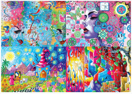 Megan Aroon 4 x 260 Pieces Jigsaw Puzzles | Magnolia - Jigsaw Puzzles - The Puzzle Center