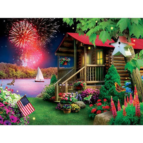 Memory Lane Summer Celebration 300 Piece EZ Grip Jigsaw Puzzle | Masterpieces - Jigsaw Puzzles - The Puzzle Center