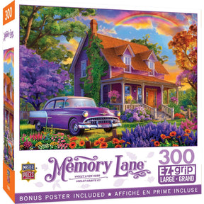Memory Lane - Violet Lives Here 300 Piece EZ Grip Jigsaw Puzzle by Masterpieces Puzzles - Masterpieces Puzzles - Jigsaw Puzzles - The Puzzle Center