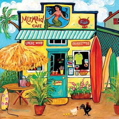 Mermaid Café 500 Piece Jigsaw Puzzle by SunsOut Puzzles - SunsOut - Jigsaw Puzzles - The Puzzle Center