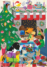 Merry Barkmas 250 Piece Jigsaw Puzzle | Villager - Jigsaw Puzzles - The Puzzle Center