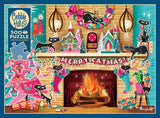 Merry Catmas 500 Piece Jigsaw Puzzle | Cobble Hill - Jigsaw Puzzles - The Puzzle Center