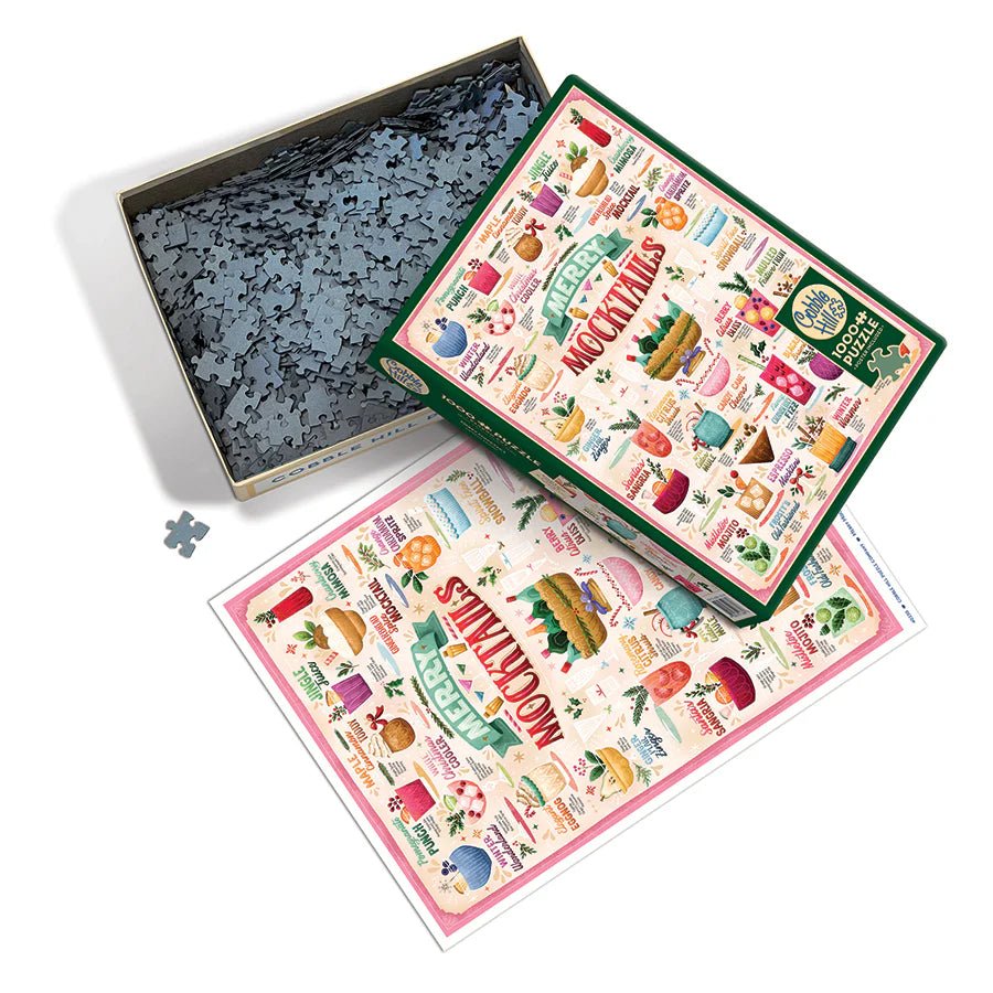 Merry Mocktails 1000 Piece Jigsaw Puzzle | Cobble Hill - Jigsaw Puzzles - The Puzzle Center