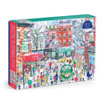 Michael Storrings Christmas in Greenwich Village 1000 Piece Jigsaw Puzzle | Galison - Jigsaw Puzzles - The Puzzle Center
