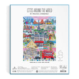 Michael Storrings Cities Around the World 1000 Piece Jigsaw Puzzle | Galison - Jigsaw Puzzles - The Puzzle Center