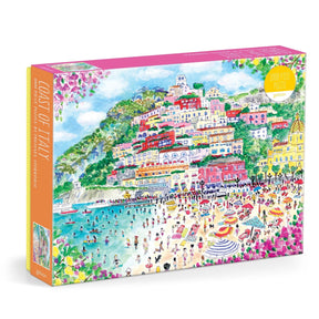 Michael Storrings Coast of Italy 1000 Piece Jigsaw Puzzle | Galison - Jigsaw Puzzles - The Puzzle Center