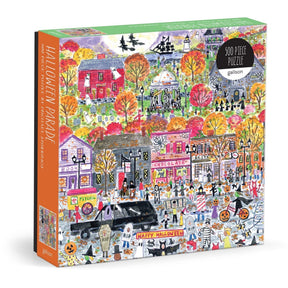 Michael Storrings Halloween Parade 500 Piece Jigsaw Puzzle | Galison - Jigsaw Puzzles - The Puzzle Center