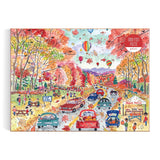 Michael Storrings Leaf Peeping 1000 Piece Jigsaw Puzzle | Galison