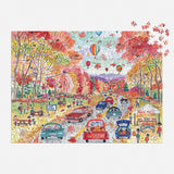 Michael Storrings Leaf Peeping 1000 Piece Jigsaw Puzzle | Galison