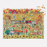 Michael Storrings Pumpkin Patch 1000 Piece Jigsaw Puzzle | Galison