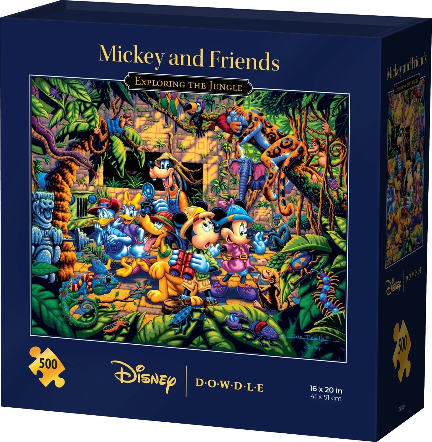 Mickey & Friends Exploring the Jungle 500 Piece Puzzle | Disney
