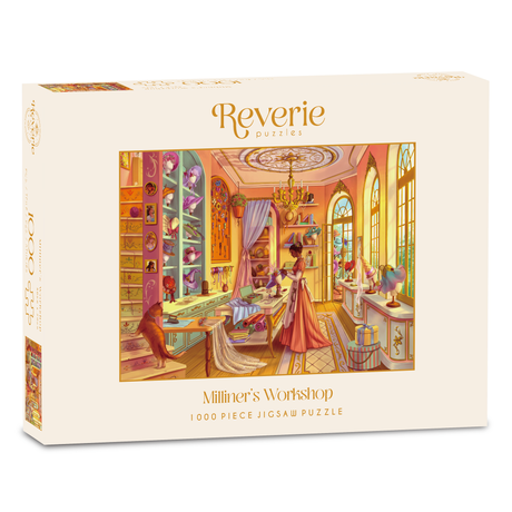 Milliners Workshop 1000 Piece Jigsaw Puzzle | Reverie Puzzles - Jigsaw Puzzles - The Puzzle Center